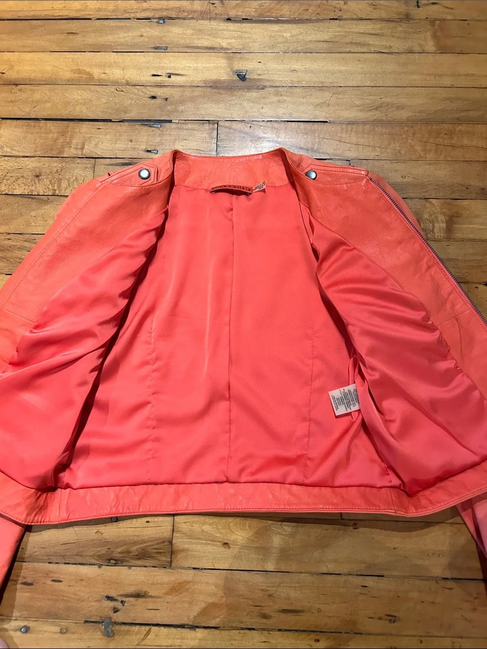 Alice + Olivia leather jacket